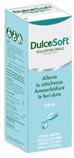 Dulcosoft Lassativo Delicato Macrogol Per Stitichezza Soluzione Orale 250ml