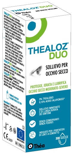 Thealoz Duo Soluzione Oftalmica Protettiva Idratante E Lubrificante 10ml