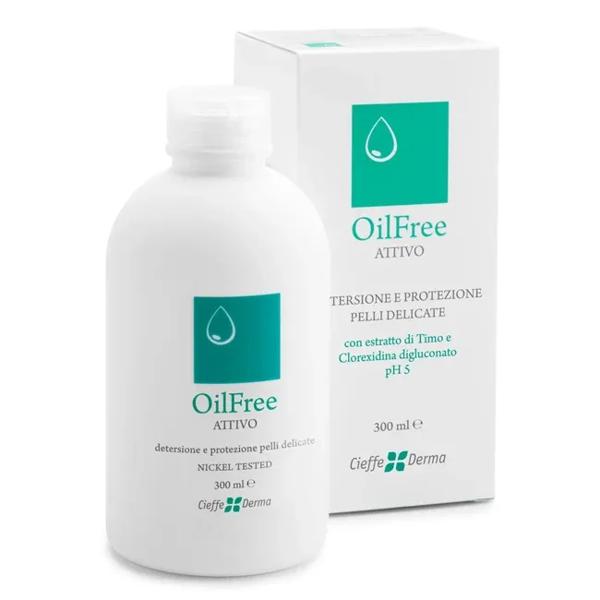 OilFree Attivo Detergente Corpo Delicato con Timo per Igiene Quotidiana 300 ml