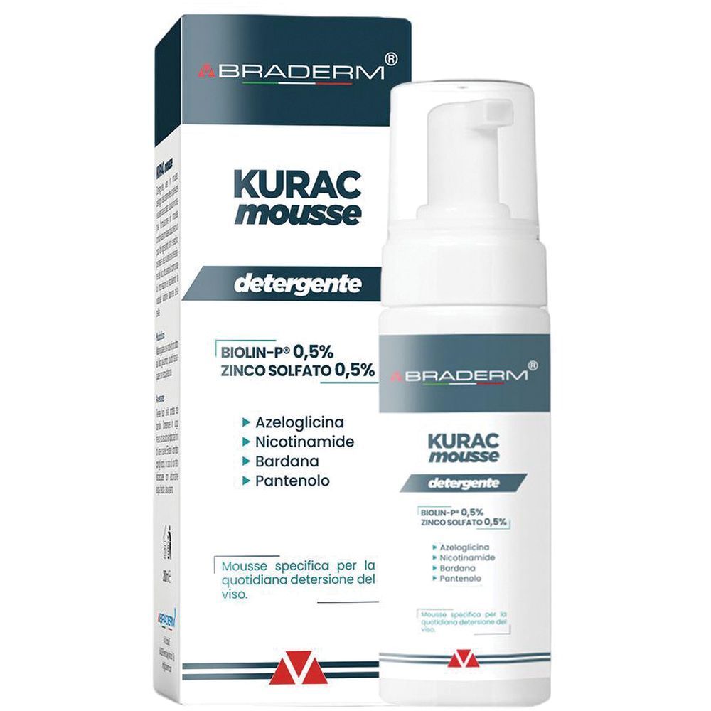 Kurac Mousse Detergente Viso 100ml