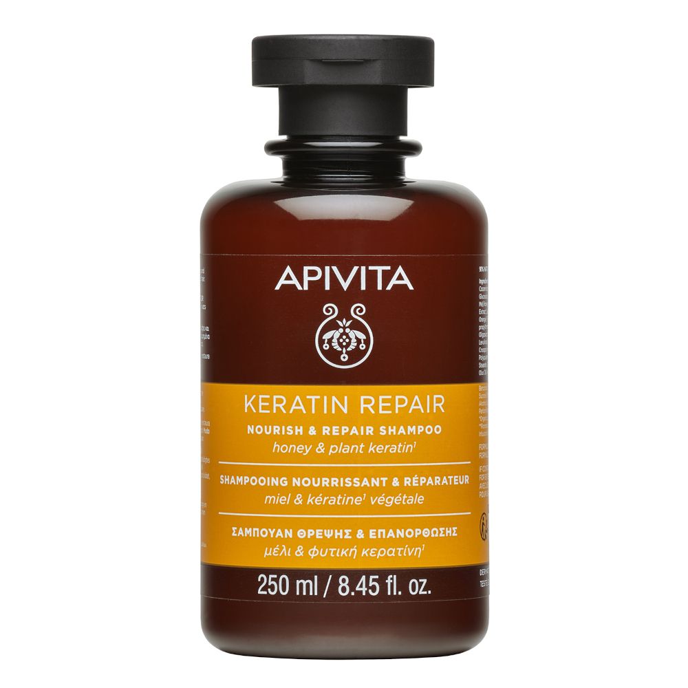 Apivita Keratin Repair Shampoo Nutriente Riparatore 250ml