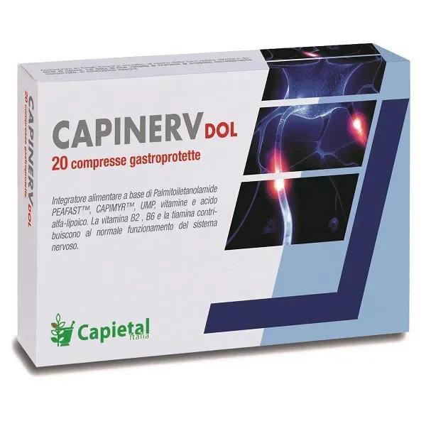 Capietal Italia Capinerv Dol Integratore Gastroprotettivo 20 Compresse