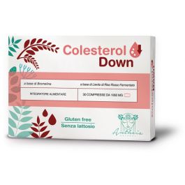 Colesterol Down Integratore A Base Di Bromelina E Riso Rosso Fermentato 30 Compresse — confronto prezzi