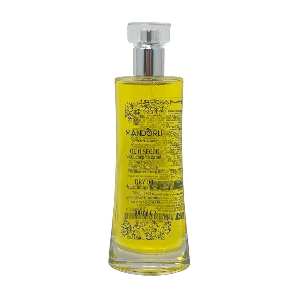 Mandorl+¼ Olio Secco Supremo Viso Corpo Capelli Nutriente Illuminante 100ml