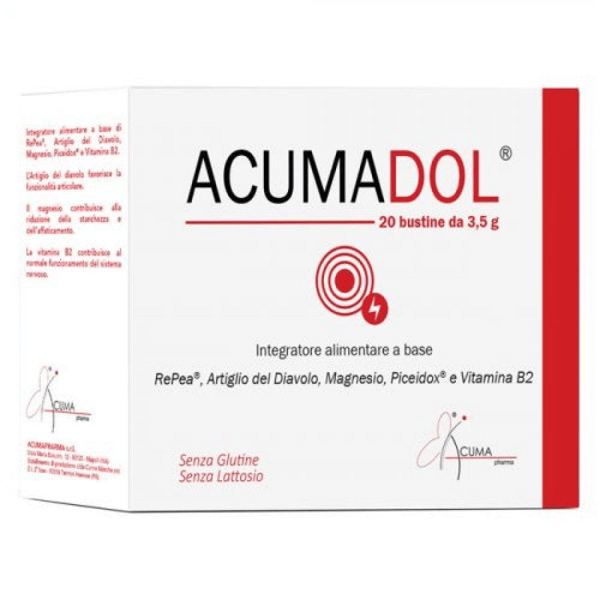 Acumadol Integratore per il Benessere Articolare 20 Bustine Monodose