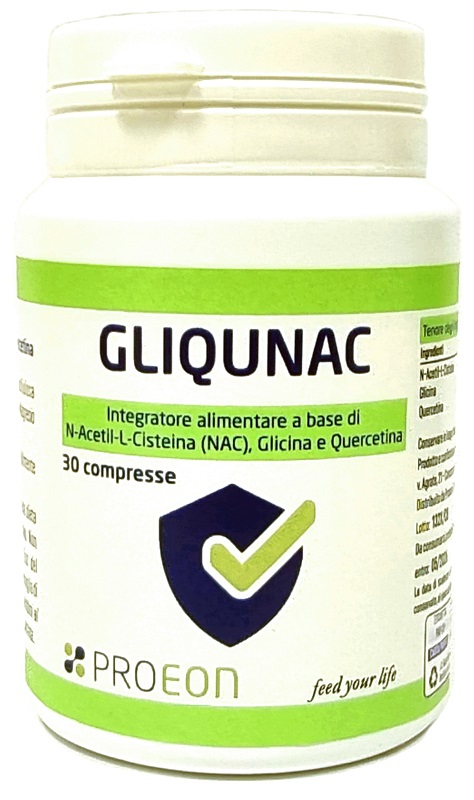 Proeon Gliqunac Integratore Alimentare Antiossidante, 30 compresse