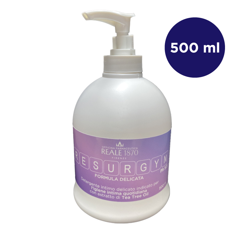 Resurgyn detergente liquido delicato 500 ml igiene intima