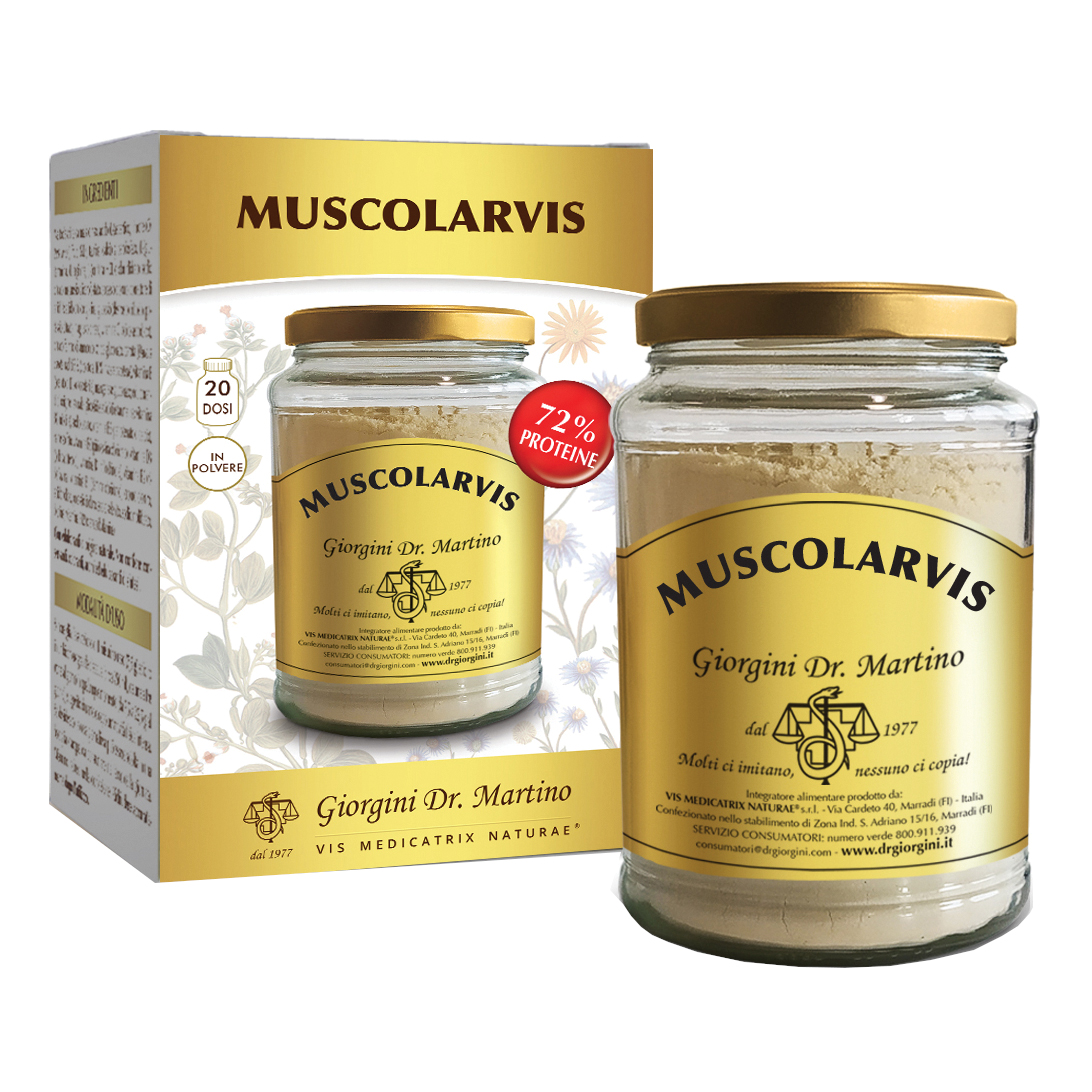 Muscolarvis polvere 500 g — confronto prezzi