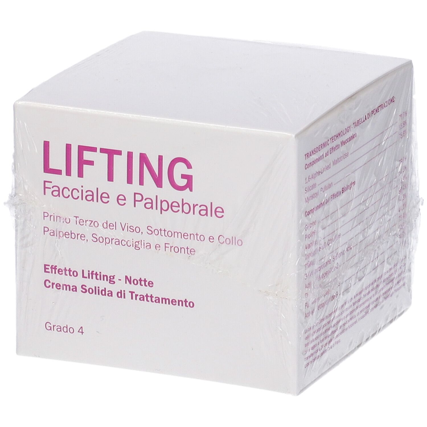 LABO Lifting Crema Solida Notte Facciale e Palpebrale Grado 4 50 ml