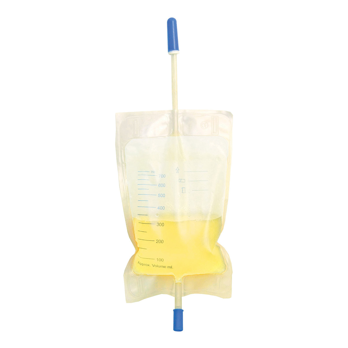 Sacca raccolta urina da gamba da 750 ml con 2 lacci con valvola antireflusso e rubinetto di scarico push pull tubo 35 cm 10 pezzi — confronto prezzi