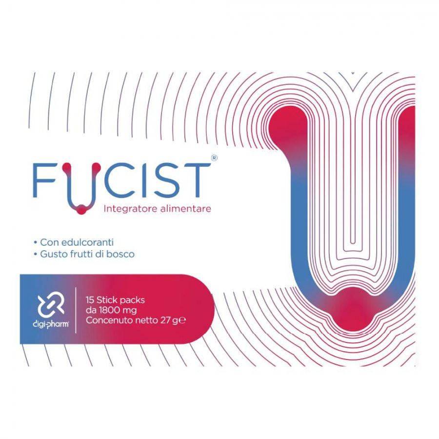 Fucist Integratore Per La Funzionalità Delle Vie Urinarie 15 Stick Packs Orosolubili