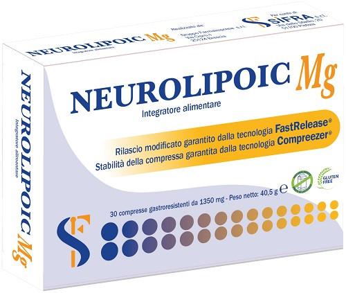 Sifra Neurolipoic Mg 30 Compresse Integratore Alimentare Magnesio Senza Glutine