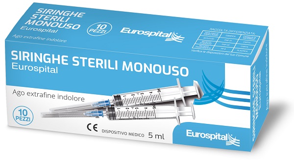 SIRINGA STERILE 5ML EUROSPITAL