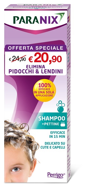 Paranix shampoo trattamento taglio prezzo 200 ml — confronto prezzi