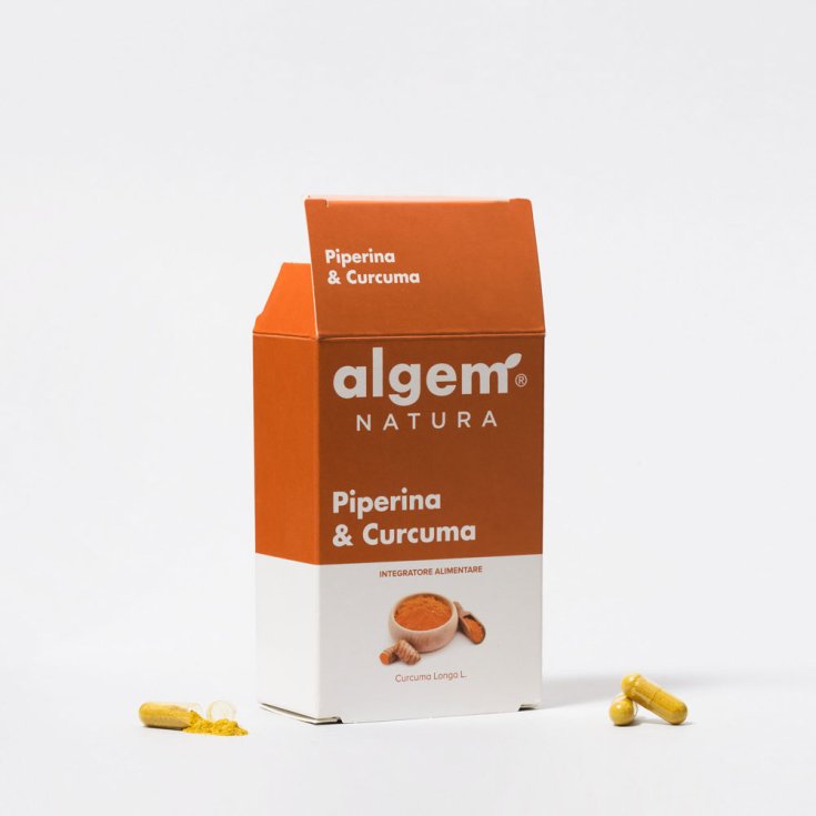 Piperina &amp; Curcuma Algem Natura 60 Capsule — confronto prezzi