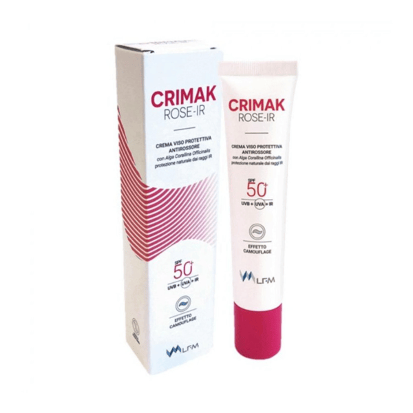 Crimak Rose IR Crema Viso Antirossore Per Pelli Sensibili 40 g — confronto prezzi