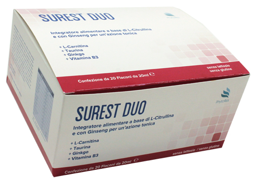 Surest Duo Integratore Tonico 20 Fiale Da 20ml