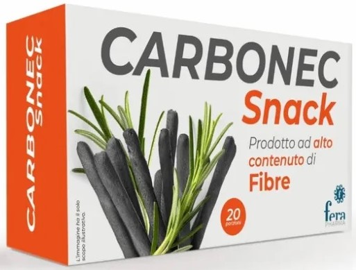 Carbonec Snack Integratore Per La Funzione Digestiva 20 Pezzi — confronto prezzi