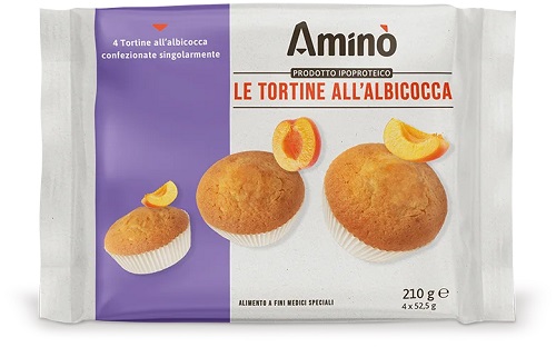 AMINO'Aprot.Tort.Albicocca 4pz