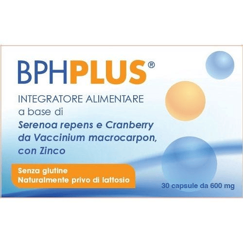 BPH Plus Integratore Per Le Vie Urinarie e La Prostata 30 Capsule