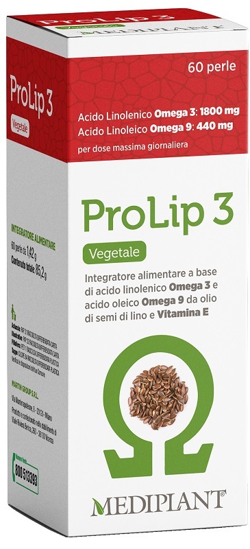 Mediplant prolip 3 vegetale 60 perle — confronto prezzi