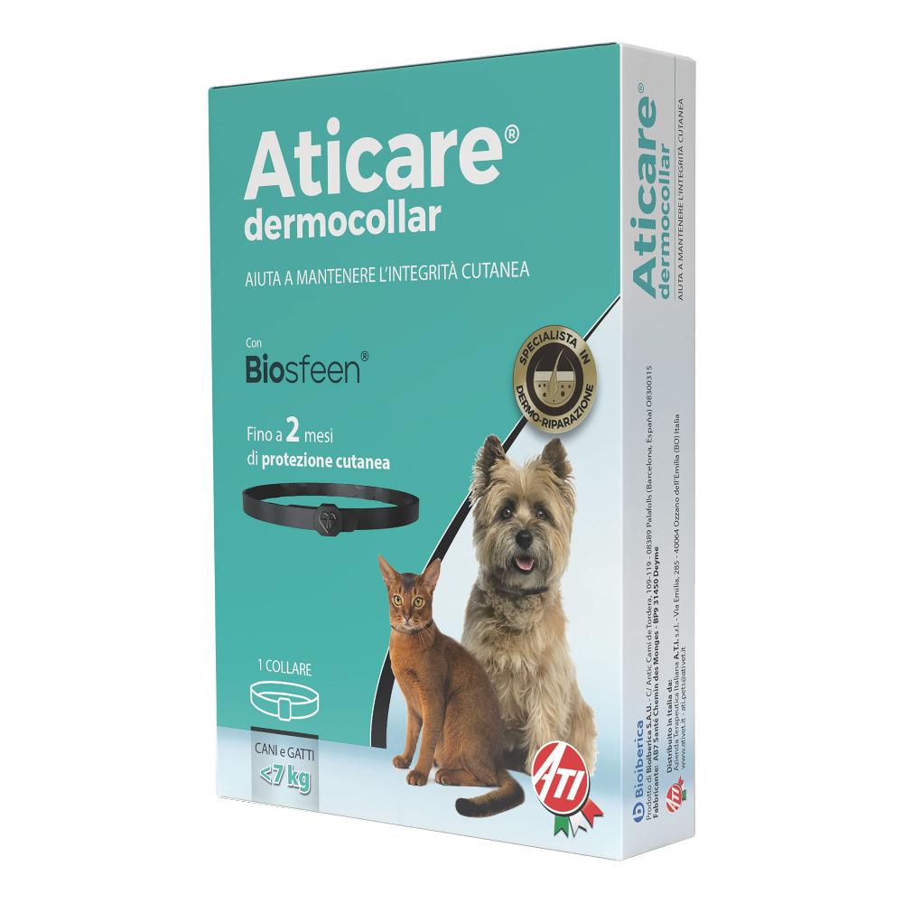 Aticare Dermocollar Collare Per Mantenere L'integrità Cutanea Di Gatti E Cani < 7kg