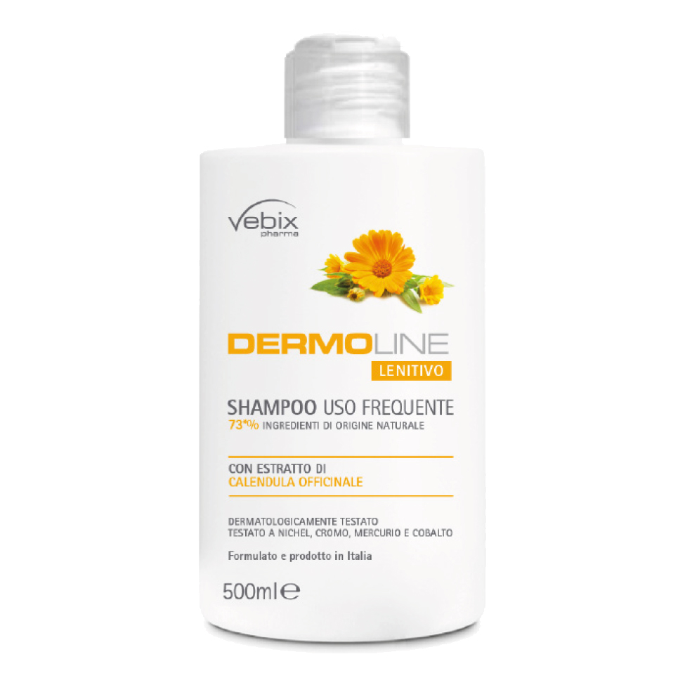 Vebix dermoline calendula shampoo uso frequente 500 ml — confronto prezzi