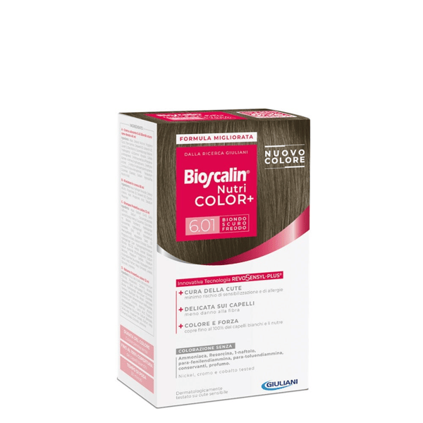 Bioscalin Nutri Color Plus 6.01 Biondo Scuro Freddo Trattamento Colorante — confronto prezzi