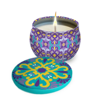 Colors Candela Profumata Con Citronella E Lavanda Viola 120g
