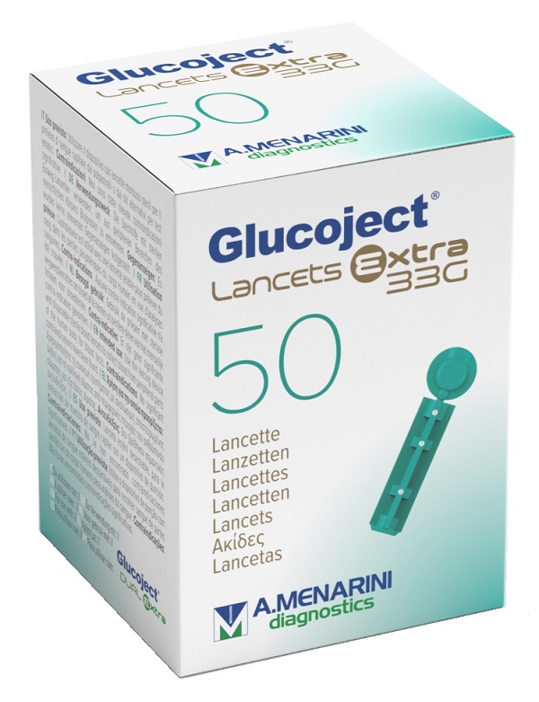 Glucoject Lancets Plus 33g 50 Pezzi