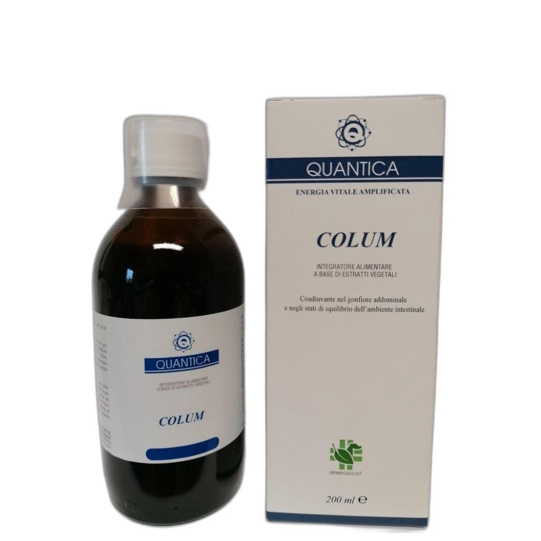 Quantica Colum Gocce 200 ml, Integratore Digestione Naturale con Estratti Vegetali