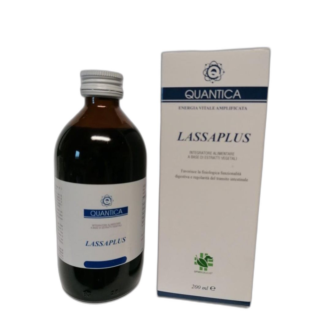 Quantica Lassaplus 200 ml, Integratore per Regolarità Intestinale Naturale