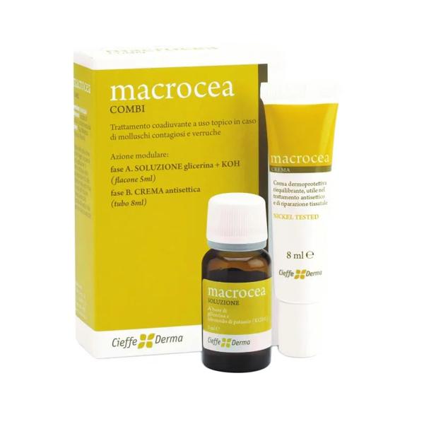 Macrocea Combi Soluzione E Crema Antivirale 5ml + 8ml