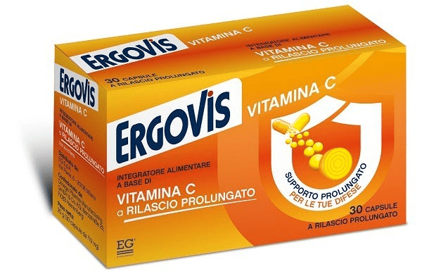 Ergovis Vitamina C Integratore Di Vitamine 30 Capsule