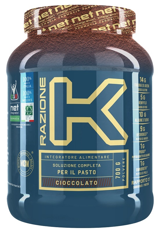 Moldes - Net Integratori Razione K Gusto Cioccolato Integratore Energia E Recupero Confezione 700 Gr — confronto prezzi