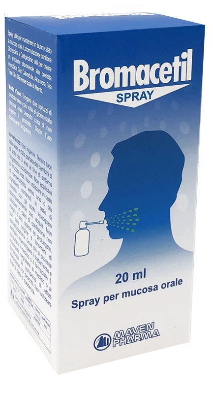 Bromacetil Gola Spray Per Mucosa Orale 20ml