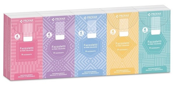 Profar Fazzoletti 4 veli, 10 pacchetti