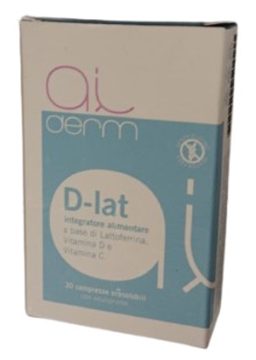 D-LAT Integratore Orosolubile Aiderm 30 Compresse - Aiderm
