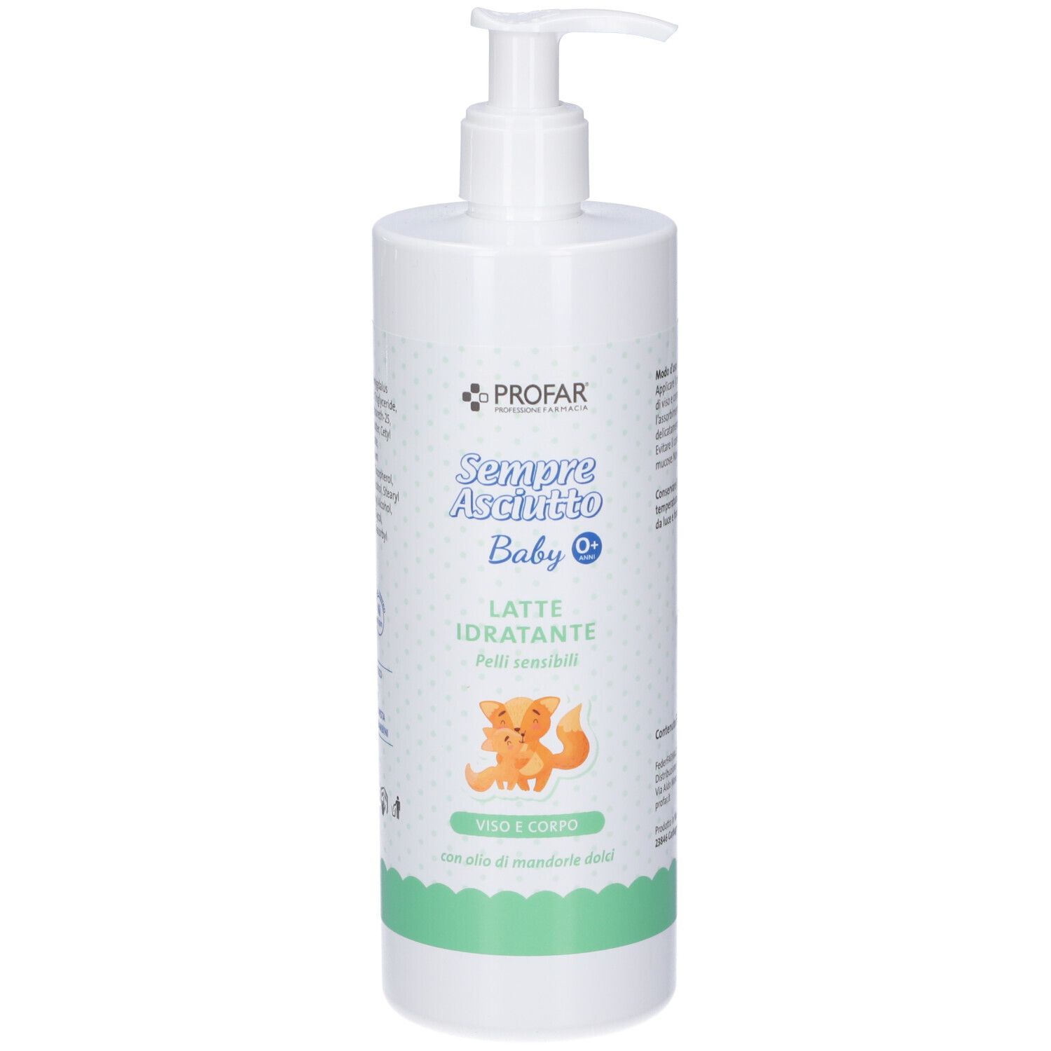 Profar Sempre Asciutto Baby Latte Idratante 500 ml
