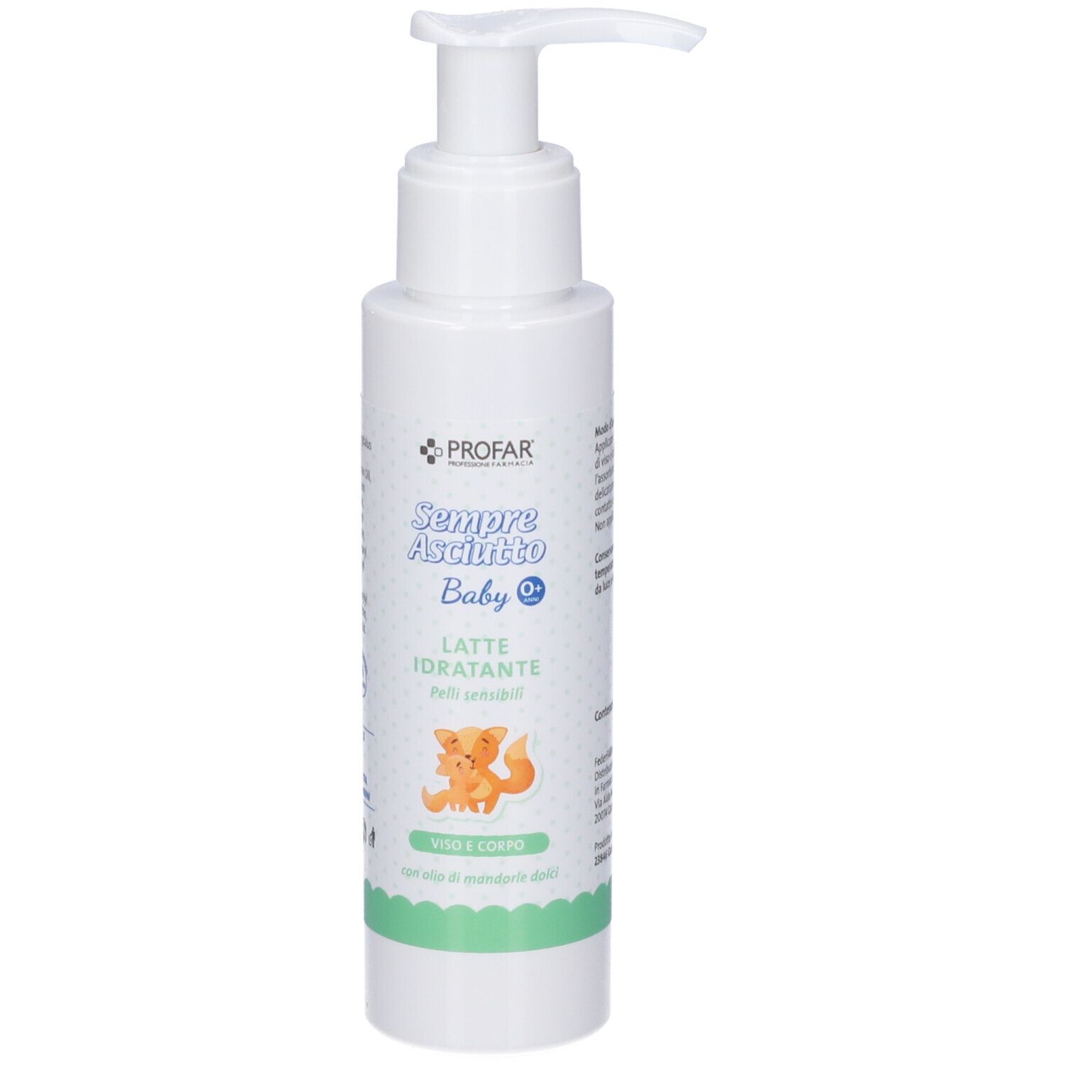 Profar Sempre Asciutto Baby Latte Idratante 100 ml