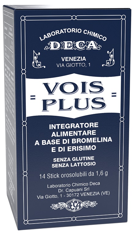 Vois Plus Integratore Per Le Prime Vie Aeree 14 Stick Orosolubili