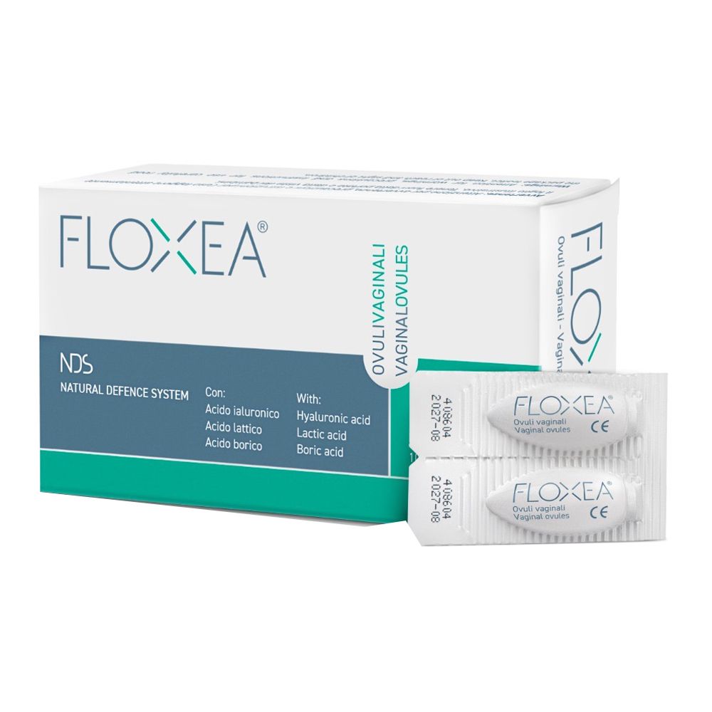 Floxea 10 Ovuli Vaginali 1 pz Gel vaginale