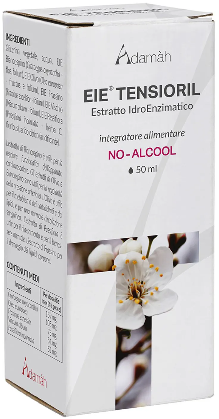 E.I.E. Tensioril Estratto Idroenzimatico Benessere Pressione e Circolazione 60 ml