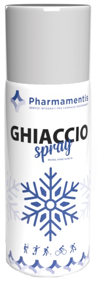 Pharmamentis Ghiaccio spray - Lo spray ghiaccio Pharmamentis per traumi e contusioni, 400 ml