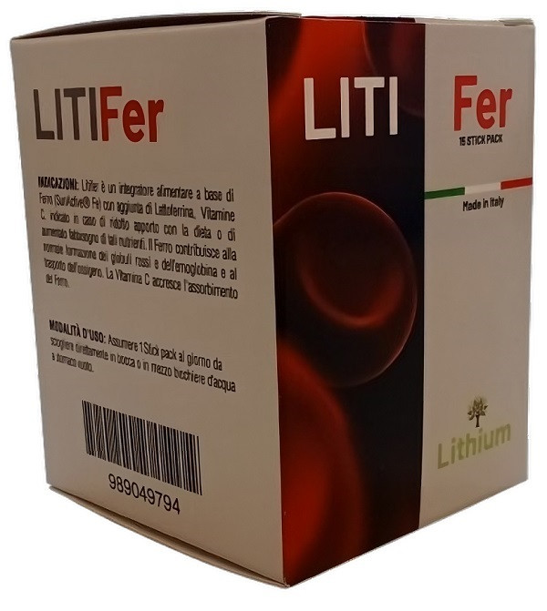 Litifer Integratore Di Ferro 15 Stick
