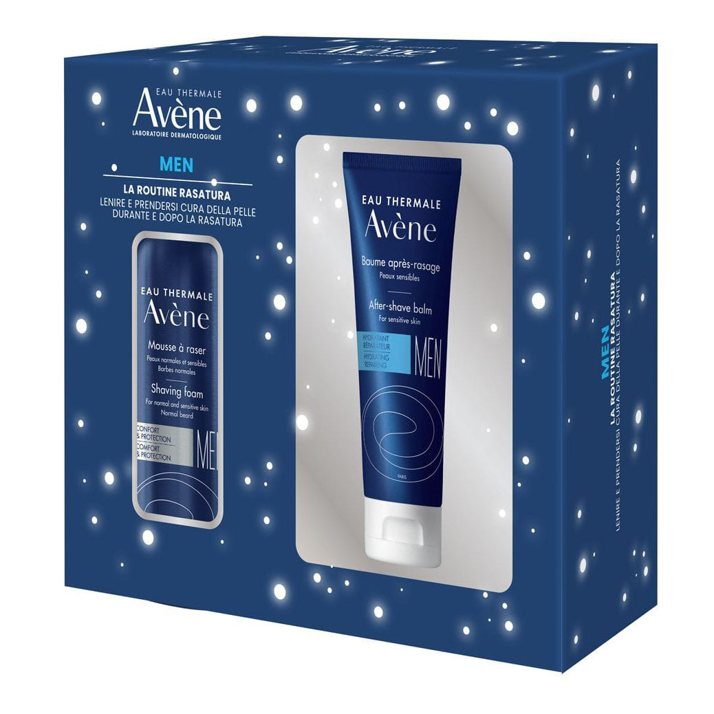 Eau Thermale Avène Cofanetto Natale Rasatura MEN 1 pz Set