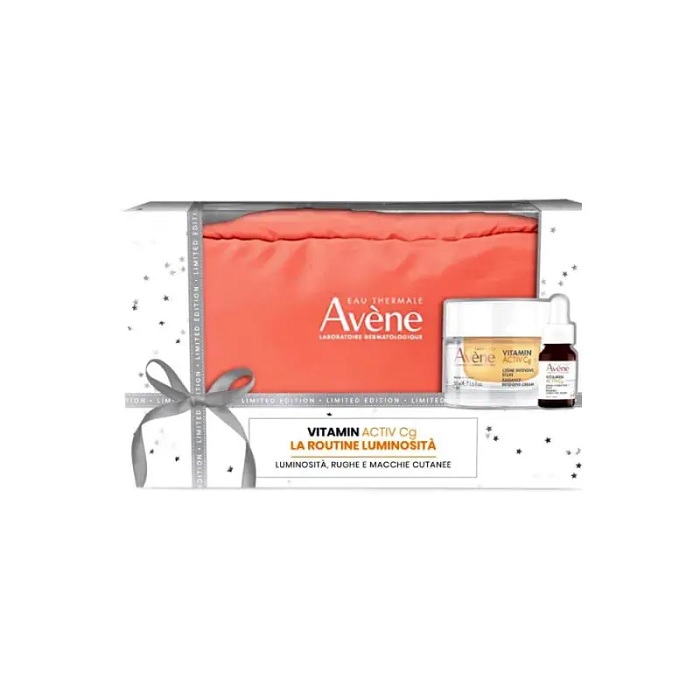 Avène Activ Cg Cofanetto Routine Luminosità Crema Intensiva Illuminante 50ml + Siero Correttore Luminosità 10ml