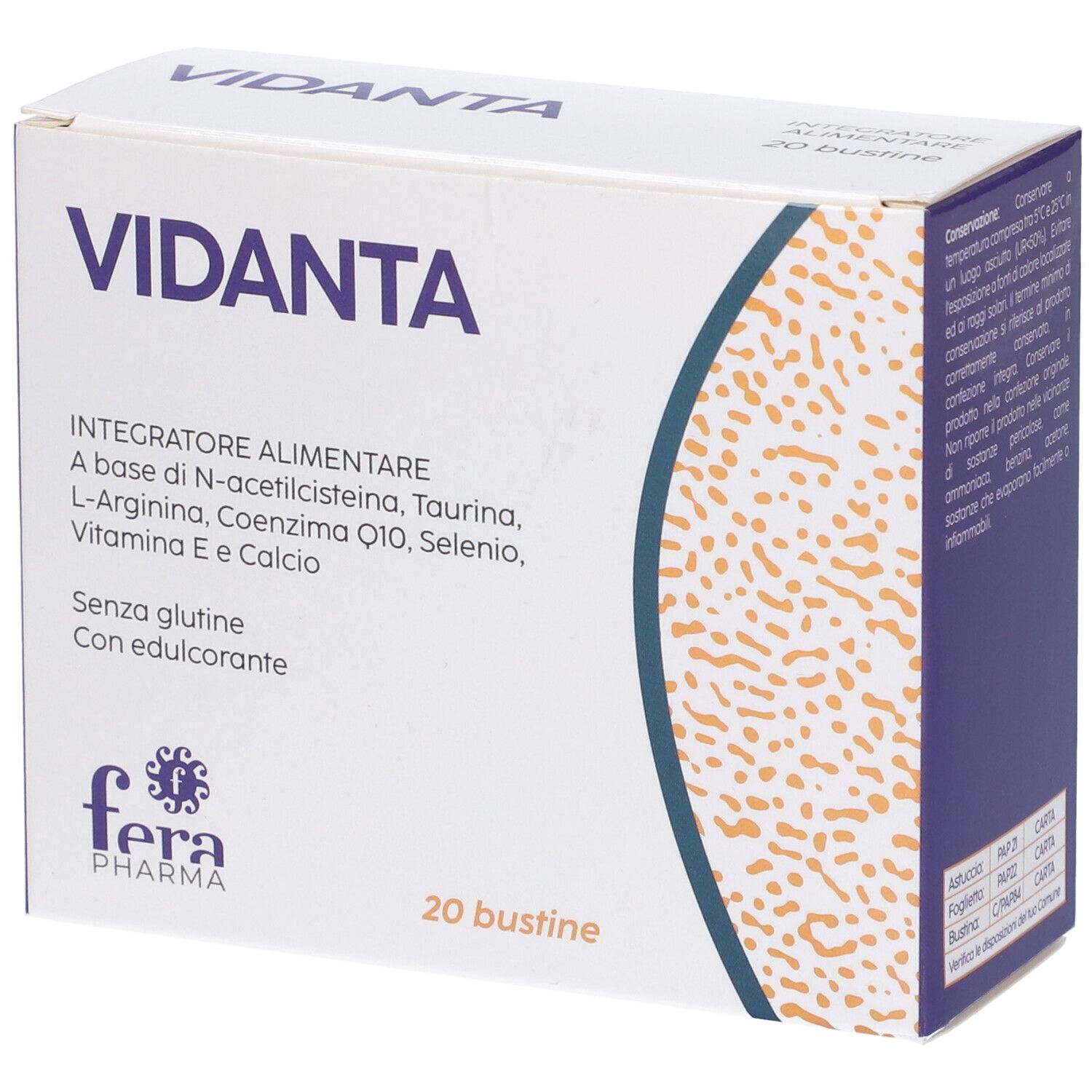 VIDANTA 20BUST — confronto prezzi