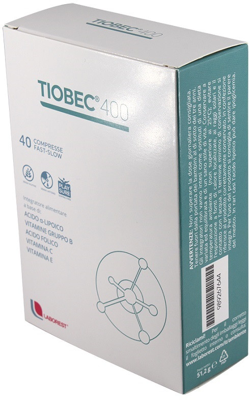 Tiobec 400 40 compresse fast-slow