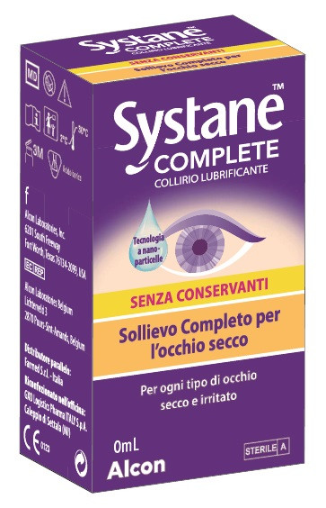 Collirio lubrificante systane complete senza conservanti 10 ml — confronto prezzi